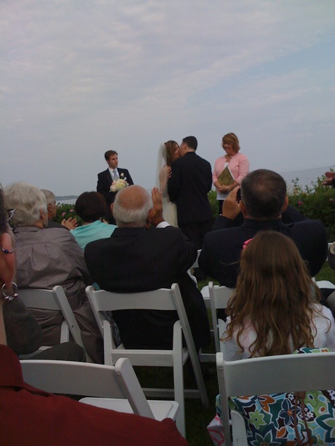 You may now kiss the bride