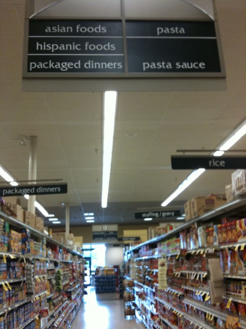 starch aisle starch aisle